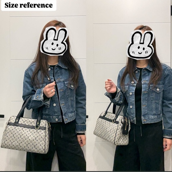 Authentic Louis Vuitton navy monogram minilin Josephine PM - Picture 3 of 16